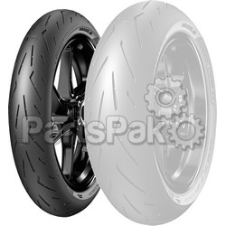 Pirelli 2906900; Tire, Diablo Rosso Corsa II™ Front 120/70Zr17 (58W); 2-WPS-871-1171
