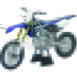 New-Ray 49643; Replica 1:6 Race Bike 17 Yamaha Yz450F Blue; 2-WPS-959-0120