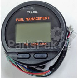 Yamaha 6Y5-83500-F0-00 Fuel Management Meter (Rnd); New # 6Y5-8350F-B1-00