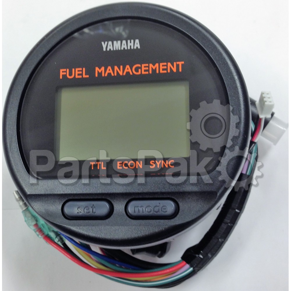 Yamaha 6Y5-8350F-00-00 Fuel Management Meter (Rnd); New # 6Y5-8350F-B1-00