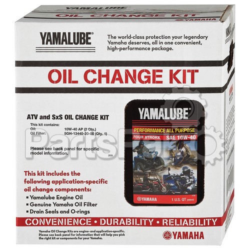 Yamaha LUB-ATVCG-KT-00 Atv All Purpose Oil Change Kit; New # LUB-ATVCG-KT-02