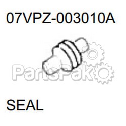 Honda 07VPZ-003010A Seal; 07VPZ003010A