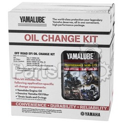 Yamaha LUB-OFFCG-KT-10 Efi Offroad Oil Change Kit; New # LUB-OFFCG-KT-11