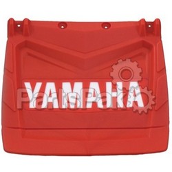 Yamaha SMA-K7595-00-RD Snow Flap, Red; SMAK759500RD