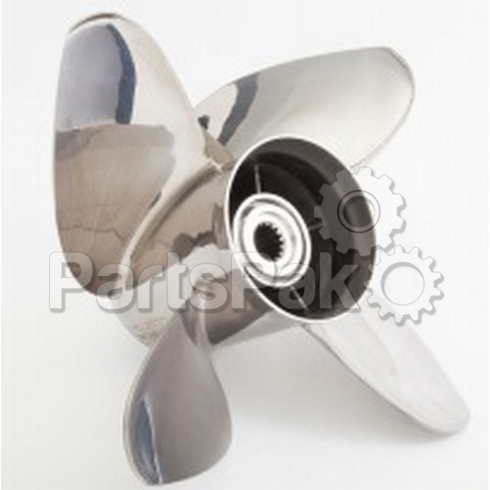 Honda 58334-ZY3-A21CLH Propeller, 4-Blade 15 1/4X21 Ofx (Righthand); 58334ZY3A21CLH