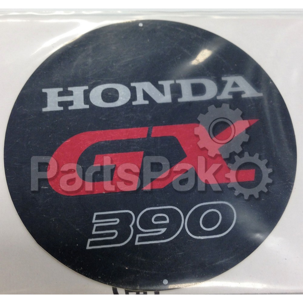 Honda 87521-ZL0-020 Emblem (Gx200); New # 87521-ZL0-030