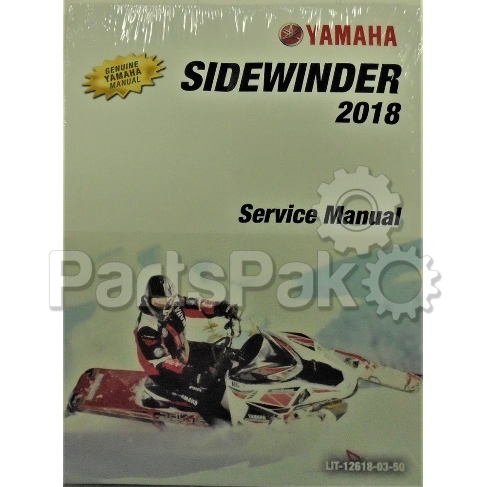 Yamaha LIT-12618-03-50 2018 Sidewinder Service Manual; LIT126180350