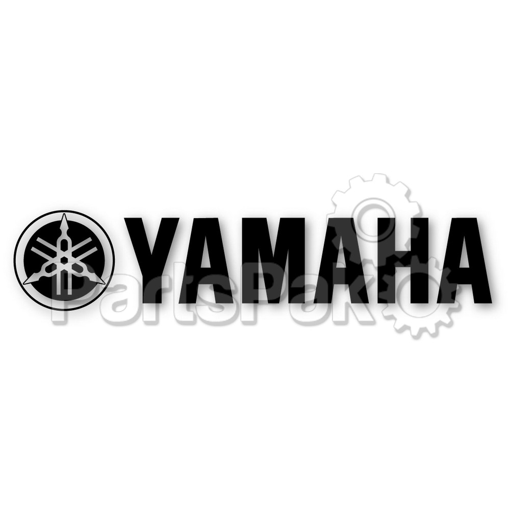 Yamaha VFE-06902-02-00 Yamaha Dealer 5-Pack Stickers Black; VFE069020200