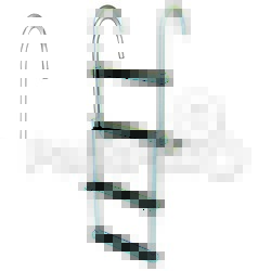 Detmar ASC-4; Pontoon Ladder Folding 4 Step