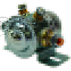 Cole Hersee 24059-08-BP; Solenoid Spst 85 Amp Continuous 12V 17.5 Ohm, Plated Steel Housing, 4 stud