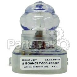 McDermott Light & Signal BGANCLT CLR; 503-266-Sp Anchor Clr