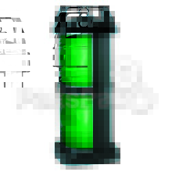 Perko 1364 GE0 BLK; Double Plastic SideLight Green