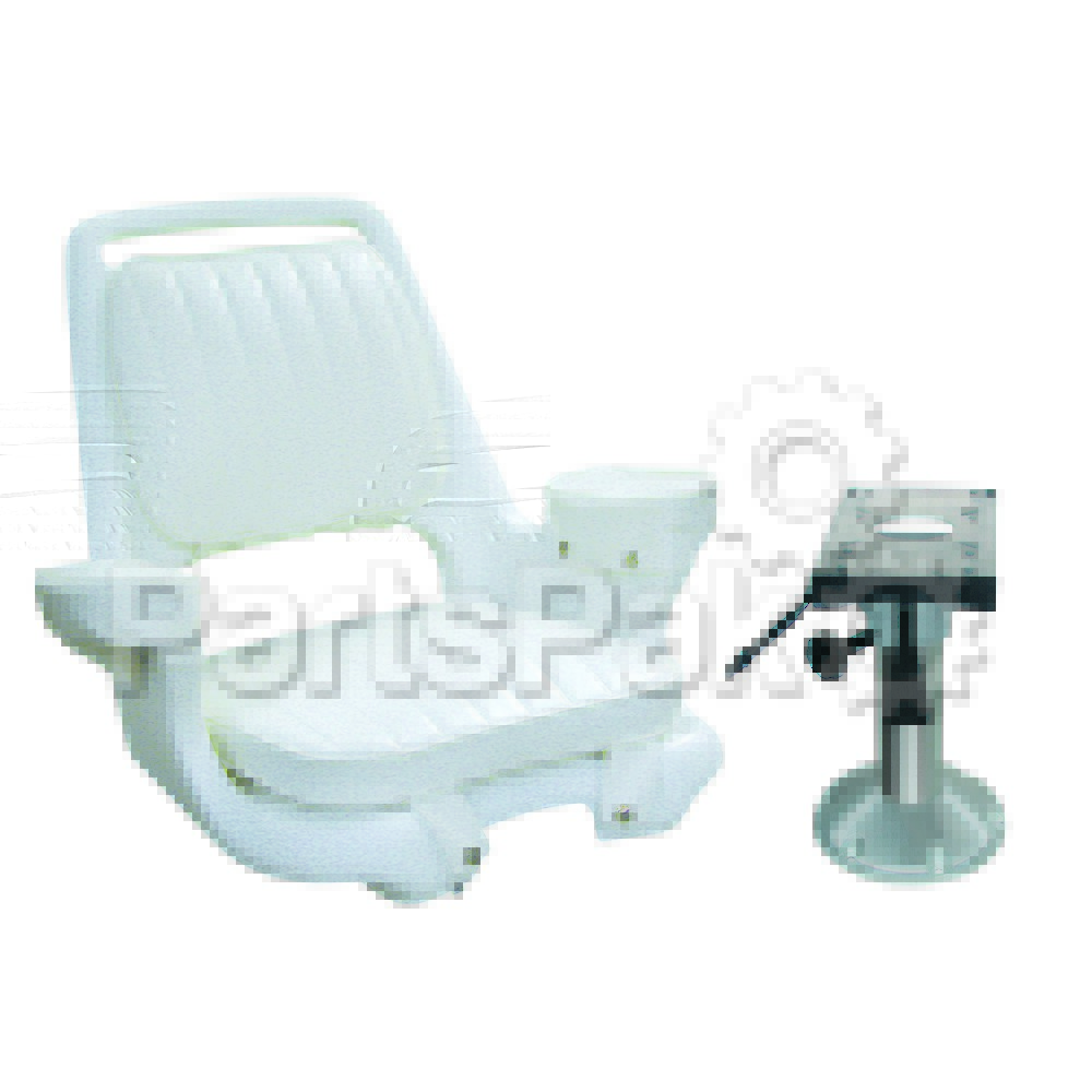 Wise Seats SEATPKG 5; Captain Chair W/15 Inch Pedestal
