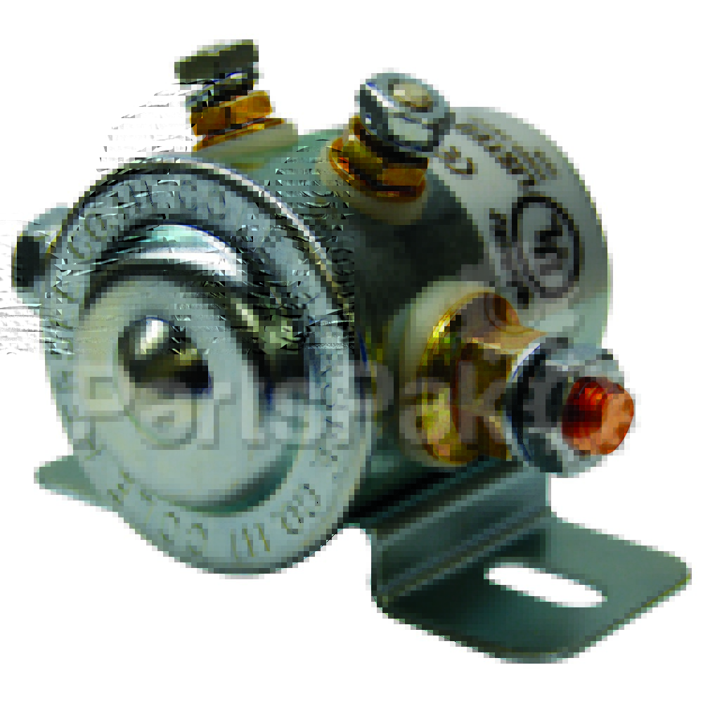 Cole Hersee 24059-08-BP; Solenoid Spst 85 Amp Continuous 12V 17.5 Ohm, Plated Steel Housing, 4 stud