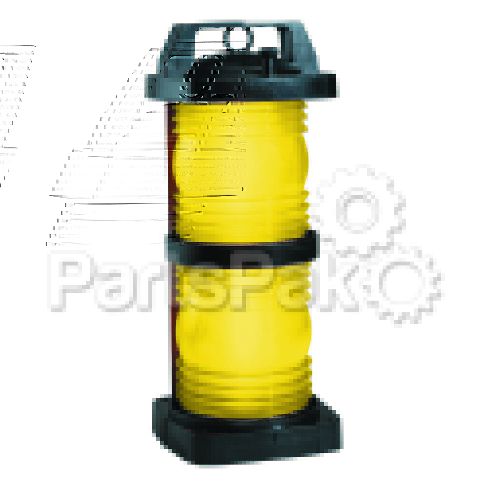 Perko 1366 ME0 BLK; Double Plastic Tow Light Yellow