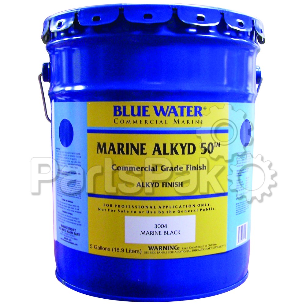 Blue Water Marine Paint BWC3035G; Alkyd White Primer Gal