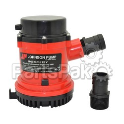 Johnson Pump 16004-00; Bilge Pump 1600GPH; STH-16004-00