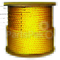 Boater Sports 52782; 1/4X250FT Twisted Poly Yellow