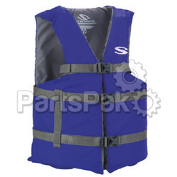 Stearns 3000004477; Pfd Life Jacket Vest Adult Ovs Poly Boating Blue