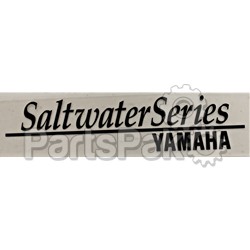 Yamaha 6R4-45992-00-00 Saltwater Series Sticker; 6R4459920000
