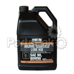 Yamaha ACC-GLUBE-HD-GL Yamalube Marine Gearcase Hd Gear Lube Lower Unit Oil Lubricant 1-Gallon Lubricant (Individual Bottle); ACCGLUBEHDGL