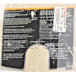 Yamaha F1W-U41B1-00-00 Label, Warning Jdc; F1WU41B10000