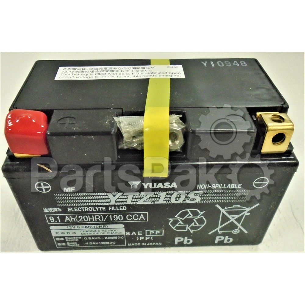 Honda 31500-MCJ-643 Battery (Ytz10S) (Non-Spillable)(UPS Ground Shipping Only); 31500MCJ643