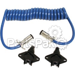 Blue Ox BX8862; 6 Wire Electric Coiled Cable Extension