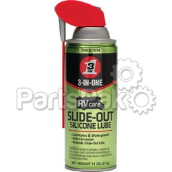WD-40 120084; Silicone 3None Slideout 11-Ounce