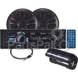Boss Audio LNS1308BK6S; Lns Receiver & Speaker Package