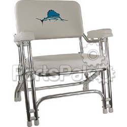 Springfield 1080021EMB; Deck Chair W/ Sail Fish Embr.