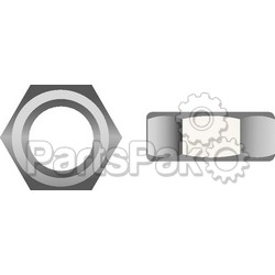 SeaChoice 01666; 1/4-20 Finished Hex nut 316 Stainless Steel 100/ Bag
