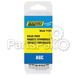 SeaChoice 11361; Agc Fuse Value Pack 5X5 25-Piece