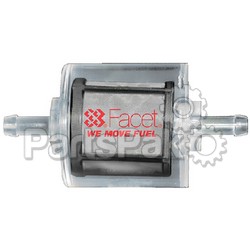 SeaChoice 20411; Clear 1/4 Universal Fuel Filter