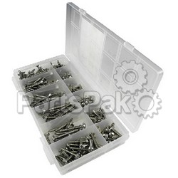 SeaChoice 59429; Kit 216 Pc Stainless Steel Square Dr T/ S