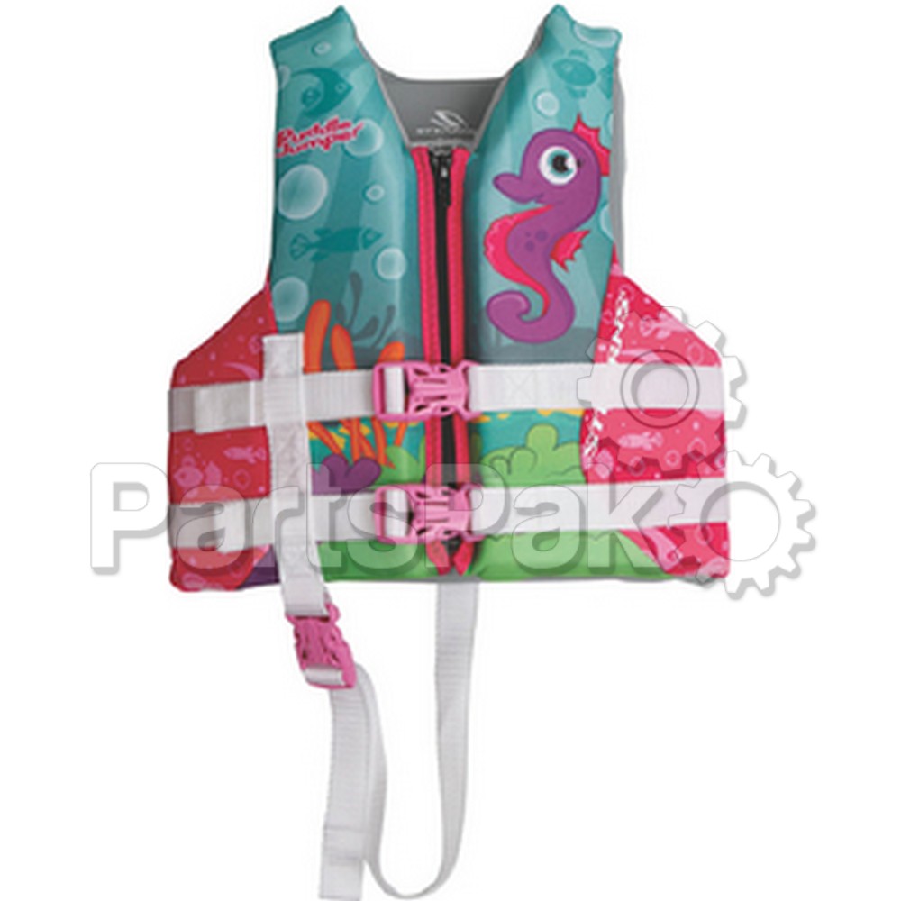 Stearns 2000023535; Pfd Hydro Child Seahorse Purple Life Jacket