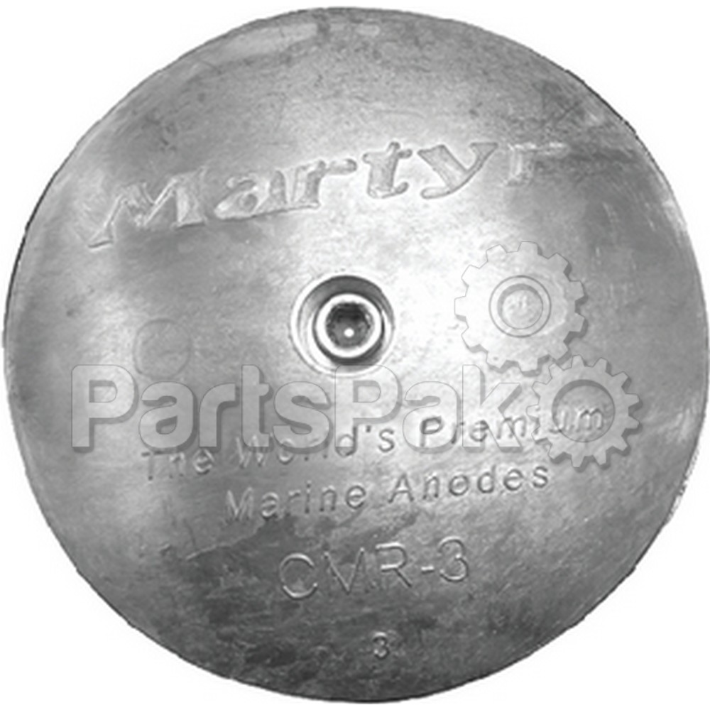 Martyr (Canada Metal Pacific) CMR05AL; Anode-Rudder 5-1/8 Trim tab