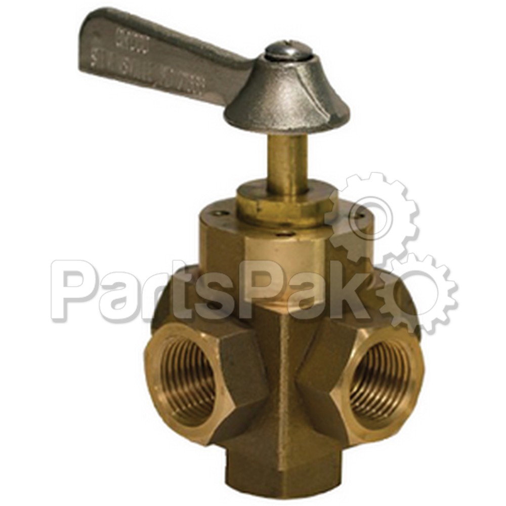 Groco FV550L; Fuel Valve 5 Port 1/2