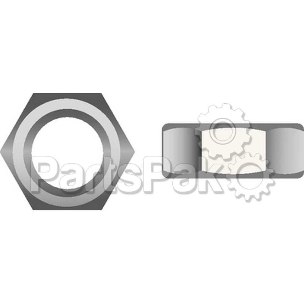 SeaChoice 00601; 10-24 Hex Nut Stainless Steel 100/ Bag