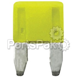 Wirthco 24120; Fuse Atm Mini 20 Amp Yellow 5-Pack; LNS-240-24120