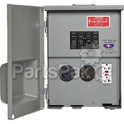 Parallax U075CTL010; Power Outlet 120V 240 Amp W/ Breaker; LNS-267-U075CTL010
