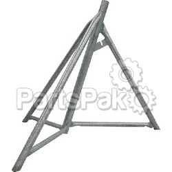 Brownell Boat Stands SB3GBASE; Galvanized Sb Stand Base Only 35-52 inch