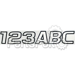 Hardline Products 700CLBLK; Series 700 - Clear; LNS-328-700CLBLK