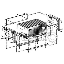 Cummins (Onan Generators) A030X652; Underfloor Mounting Kit