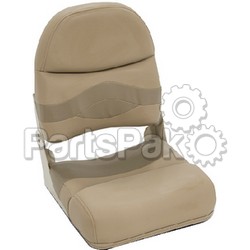 Lippert 650176; Fold Down Seat Pontoon Beige