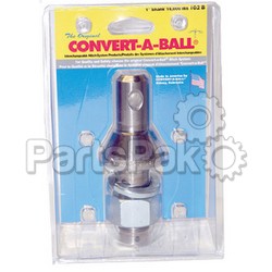 Convert-A-Ball 102B; 1 Inch Shank - Bubble Pack; LNS-677-102B