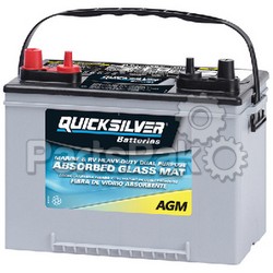 Quicksilver QS9A34M; Battery-AGM Grp34 775Cca 120Rc Replaces Mercury / Mercruiser (Non-Spillable)(UPS Ground Shipping Only); LNS-711-QS9A34M