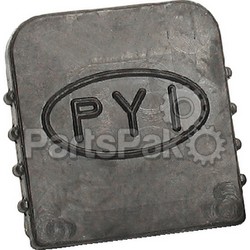 Pyi CJ12100; Clamp Jackets 1/2 Black 100-Pack