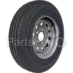 Loadstar 31201; St145/ R12 D/5H Mod Silver Tire & Wheel; LNS-966-31201