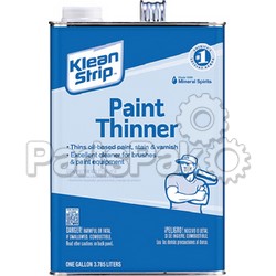 Klean Strip QKPT94003CA; Paint Thinner 1 Qt CARB; LNS-986-QKPT94003CA(6PACK)